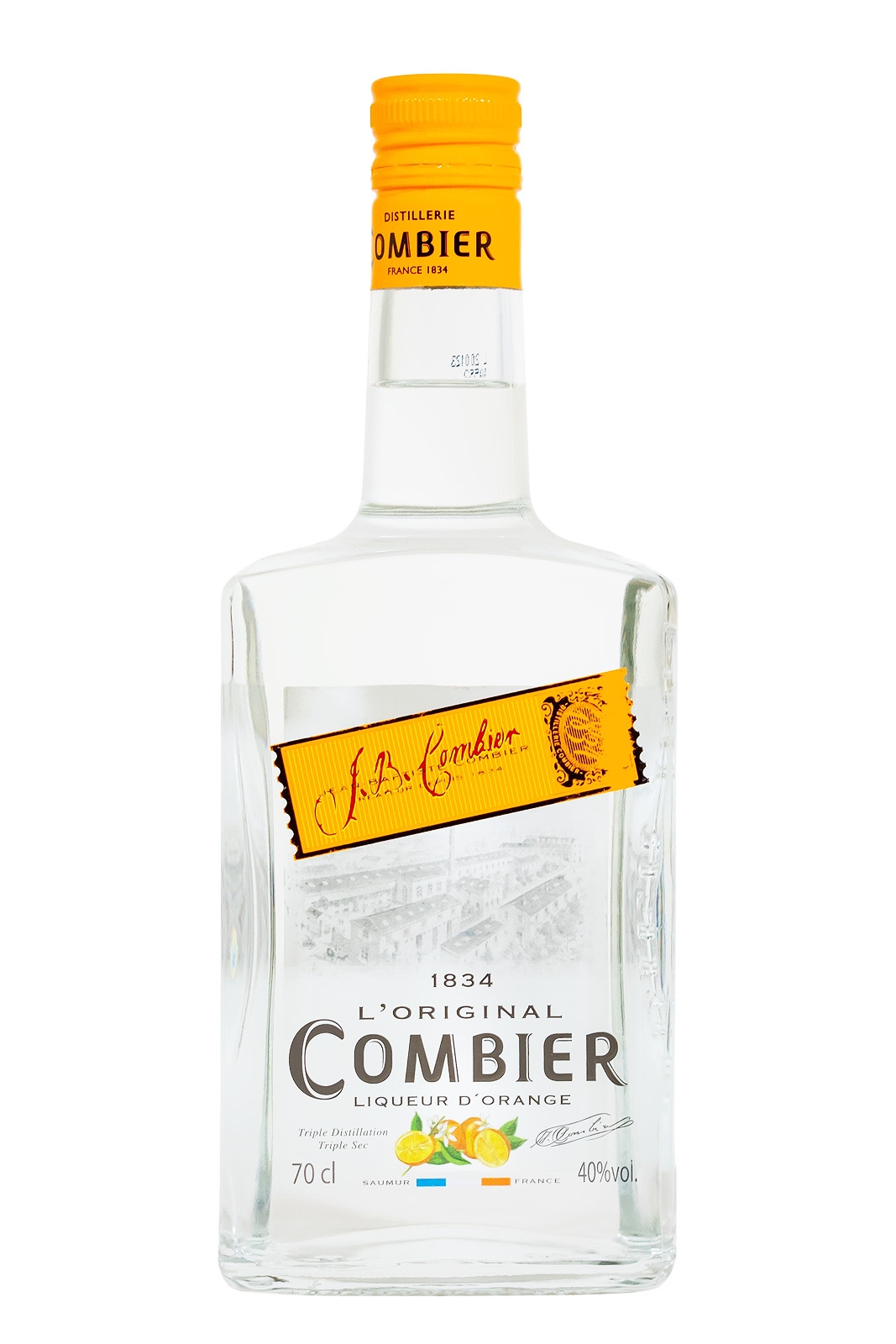 Combier Triple Sec Liqueur d'Orange - 0,7L 40% vol