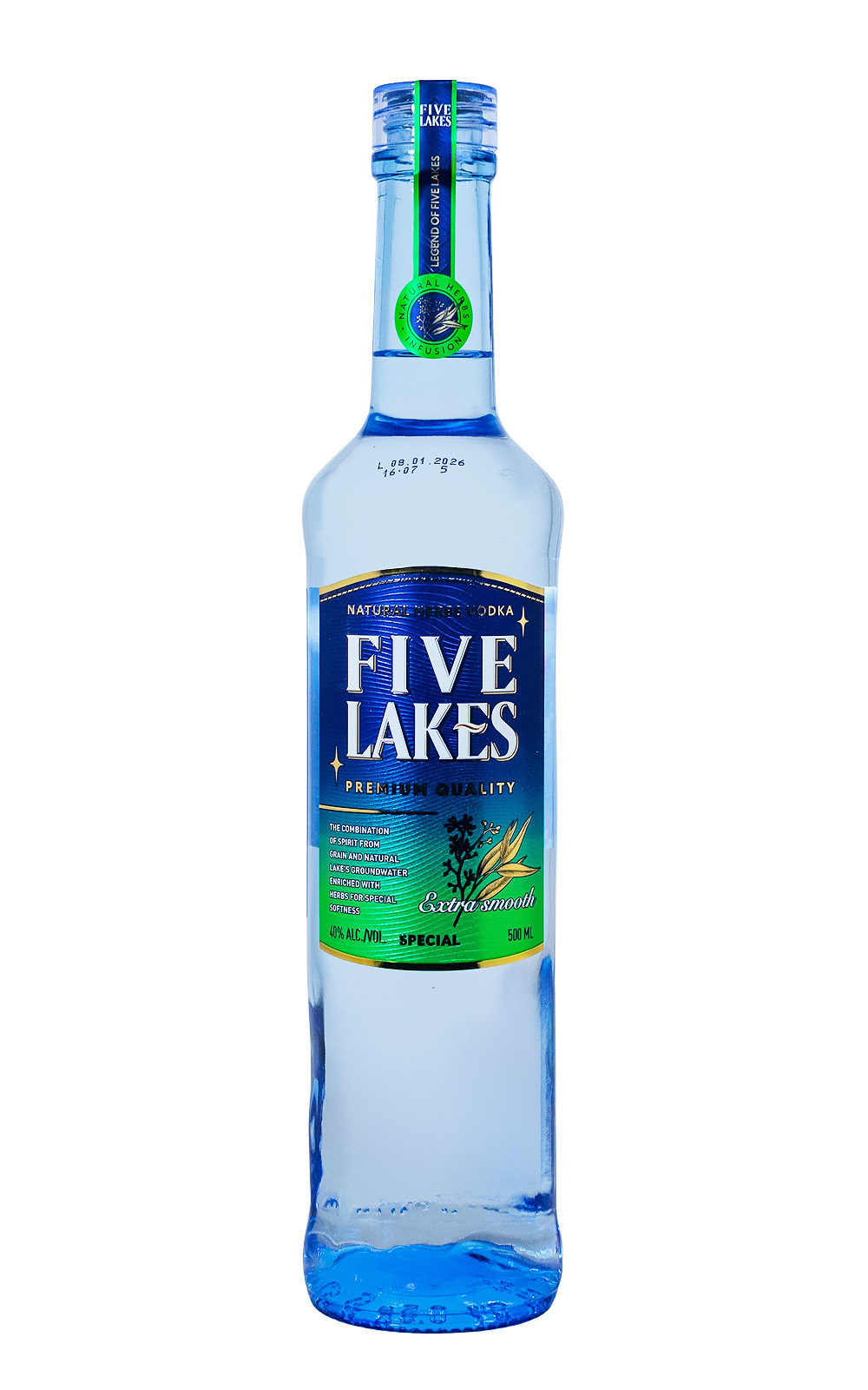 Five Lakes Special Vodka - 0,5L 40% vol