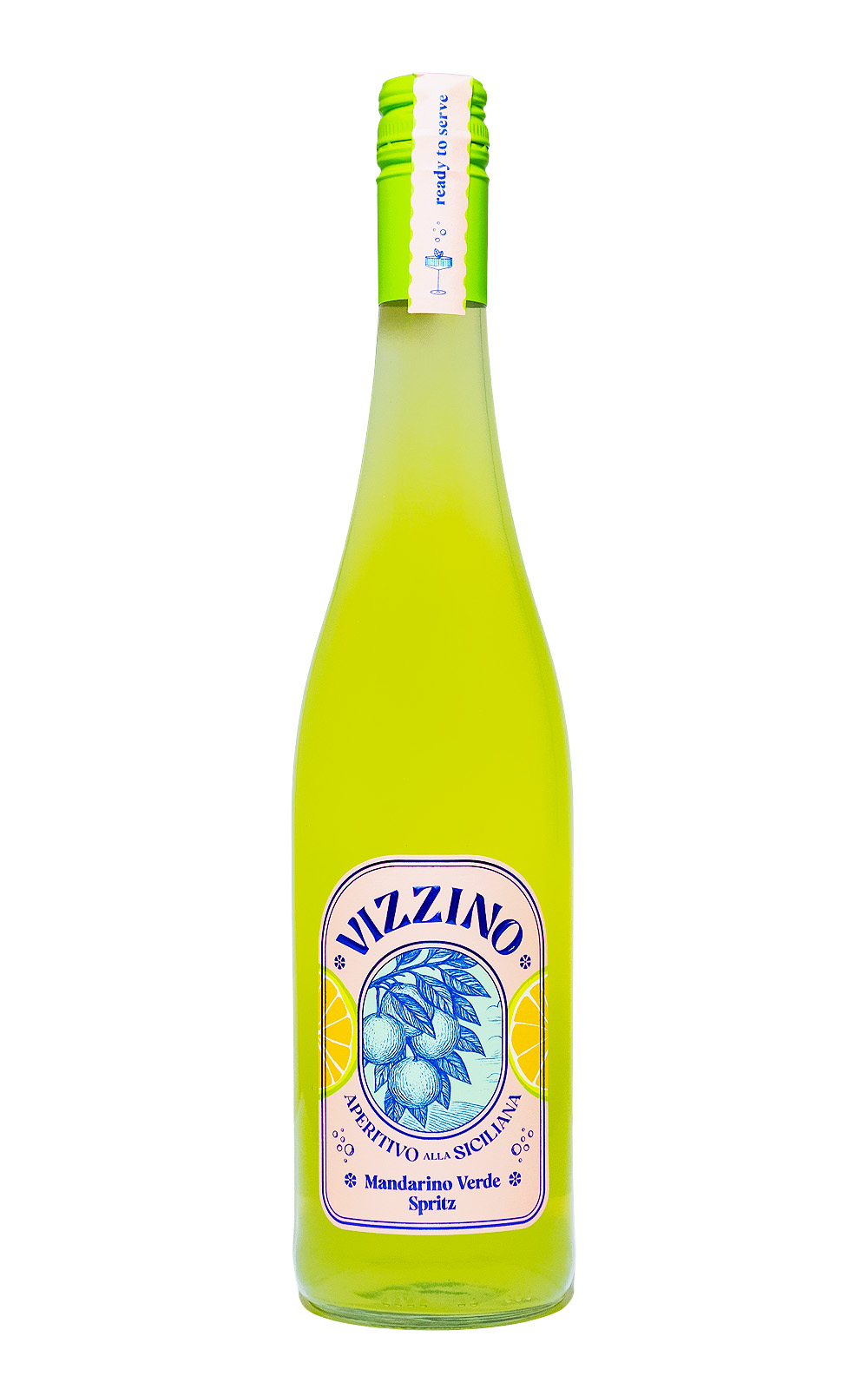 Vizzino Mandarino Verde Spritz - 0,75L 8% vol