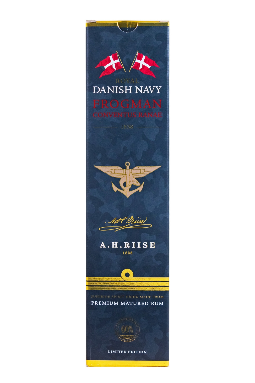 A.H. Riise Royal Danish Navy Frogman - 0,7L 60% vol