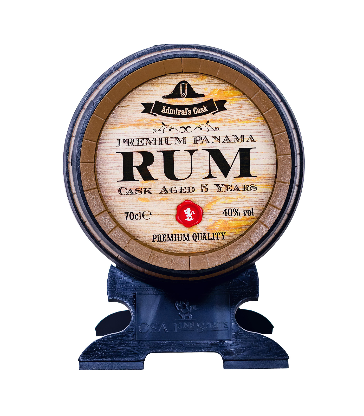 Old St. Andrews 5 Jahre Admiral's Cask Rum Barrel - 0,7L 40% vol