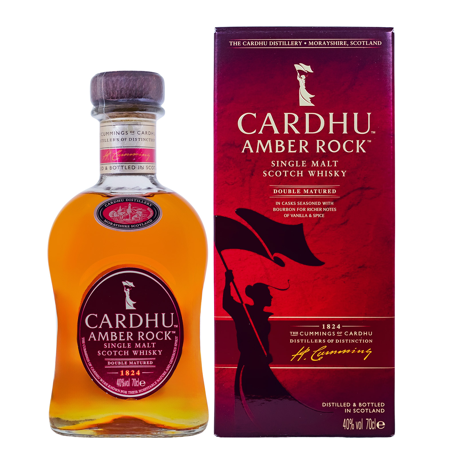 Cardhu Amber Rock Single Malt Scotch Whisky - 0,7L 40% vol
