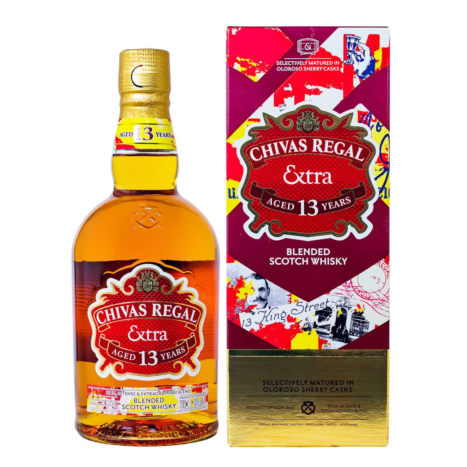 Chivas Regal Extra 13 Jahre American Rye Casks - 0,7L 40% vol