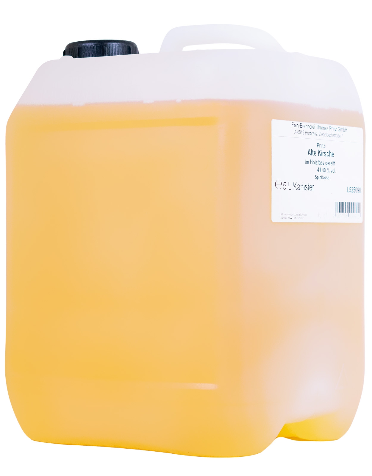 Prinz Alte Kirsche 5 Liter Kanister - 5L 41% vol Prinz Alte Kirsche 5 Liter Kanister - 5L 41% vol