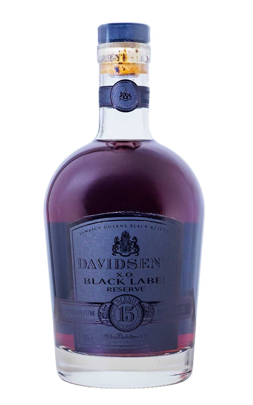 Davidsen's X.O. Black Label Reserve 15 Jahre - 0,7L 40% vol