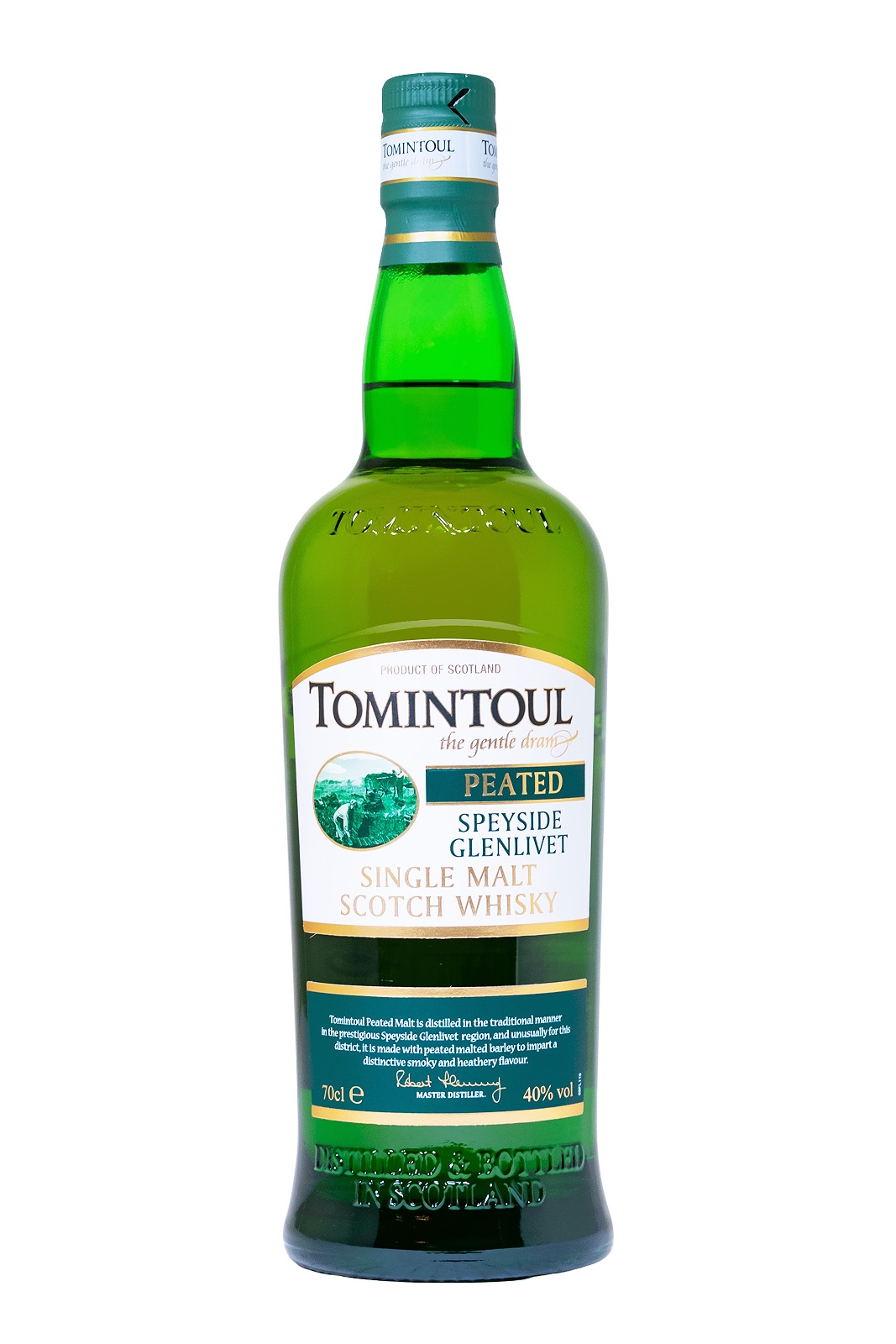 Tomintoul Peated Single Malt Scotch Whisky - 0,7L 40% vol