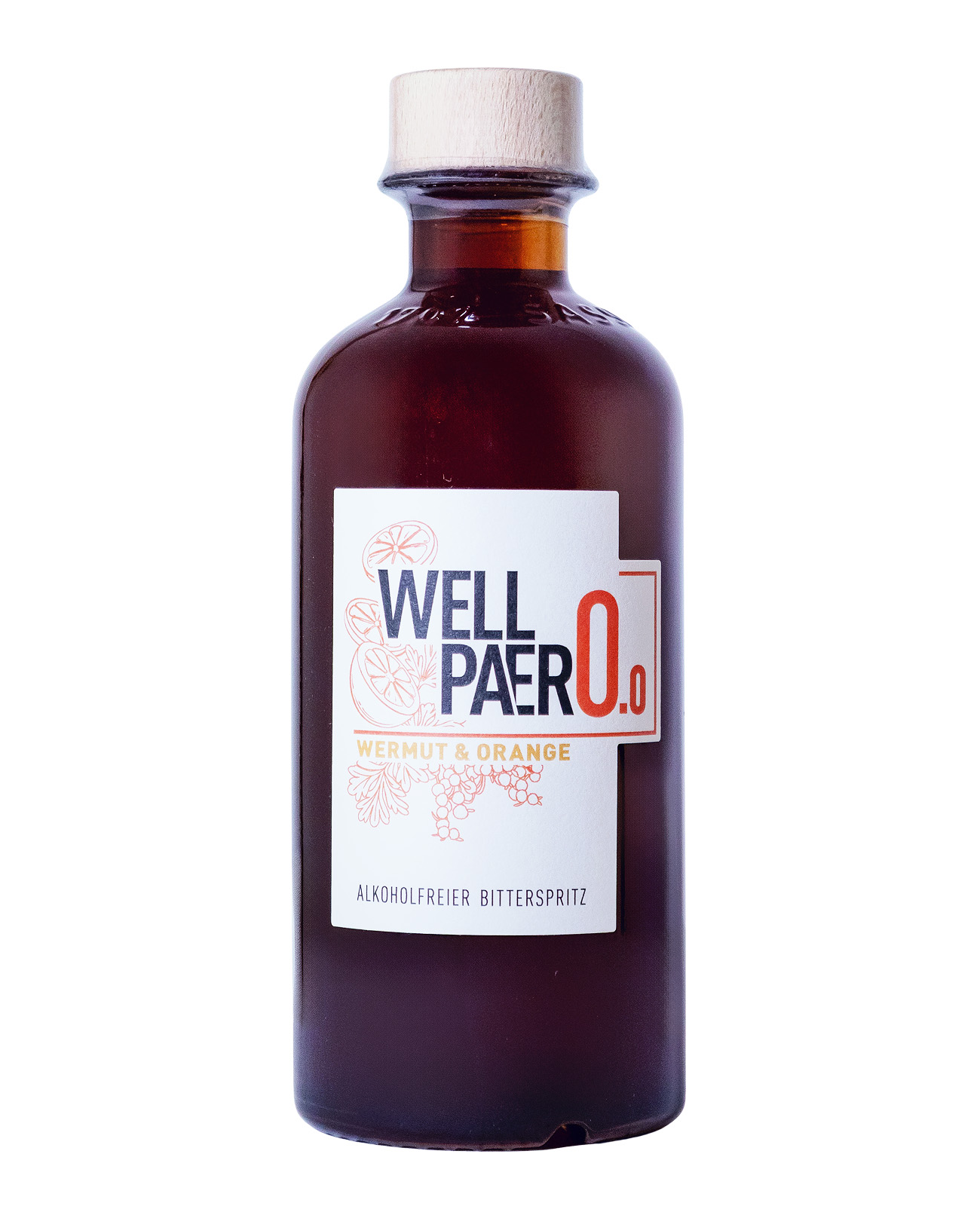 Wellpaero Wermut & Orange Alkoholfrei Bio - 0,35L