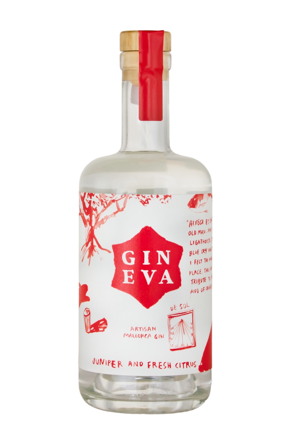 Gin Eva Mallorcan Dry Gin - 0,7L 45% vol