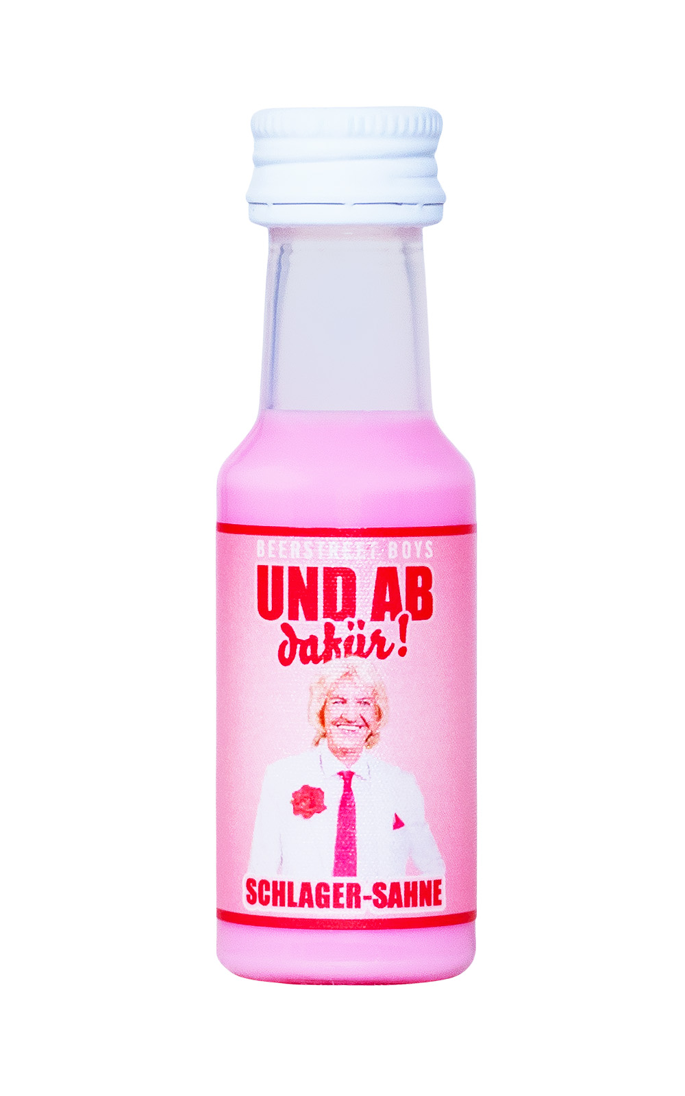 Und ab dafür! Allererste Schlager-Sahne PET Kurze Shots - 0,02L 16% vol