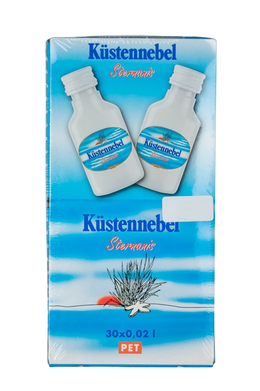 Paket [30 x 0,02L] Küstennebel Sternanis Likör PET - 0,6L 21,8% vol