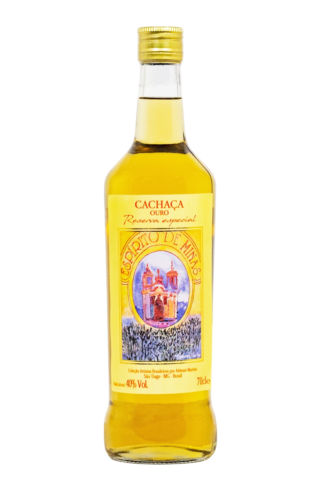 Espirito de Minas Ouro Reserva Especial Cachaça - 0,7L 40% vol