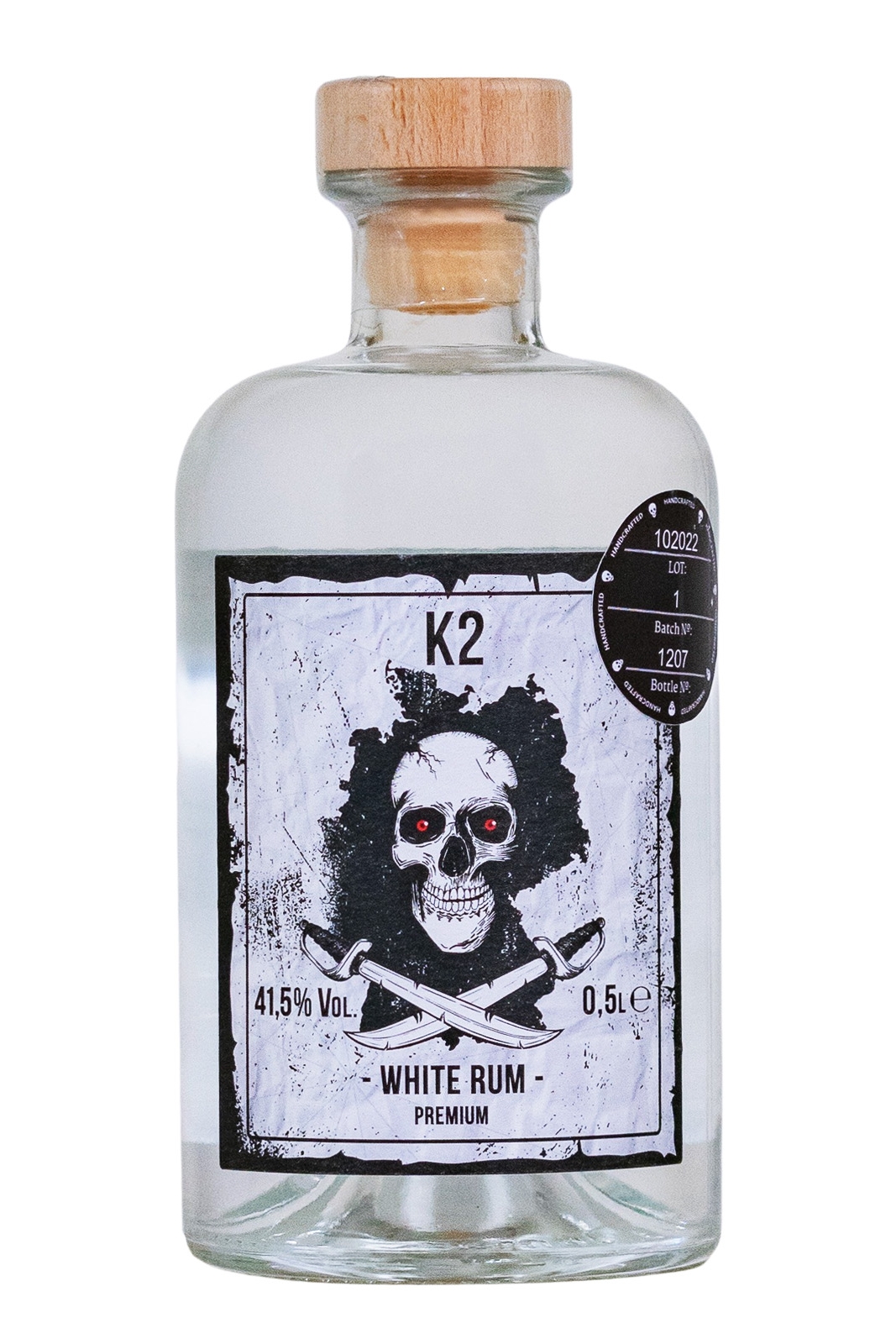 K2 White Rum - 0,5L 41,5% vol K2 White Rum - 0,5L 41,5% vol