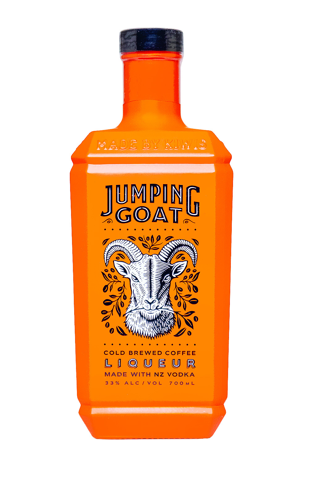 Bundle: Jumping Goat Coffee Liqueur with Vodka inkl. Jumping Goat Shot Cup - 0,7L 33% vol