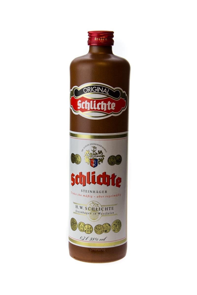Schlichte Original Steinhäger - 0,7L 38% vol Schlichte Original Steinhäger - 0,7L 38% vol