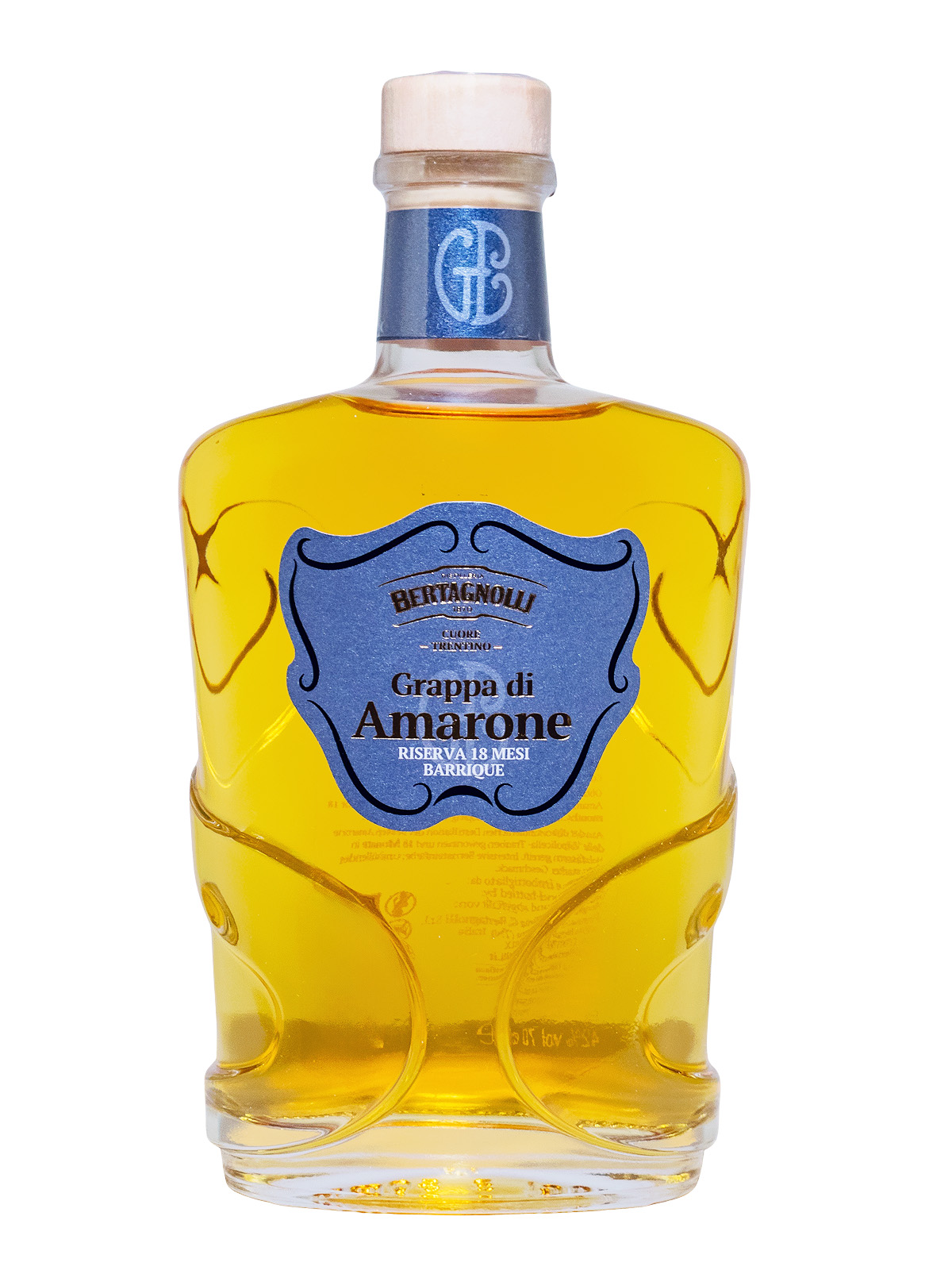 Bertagnolli Grappa di Amarone Barrique - 0,7L 42% vol