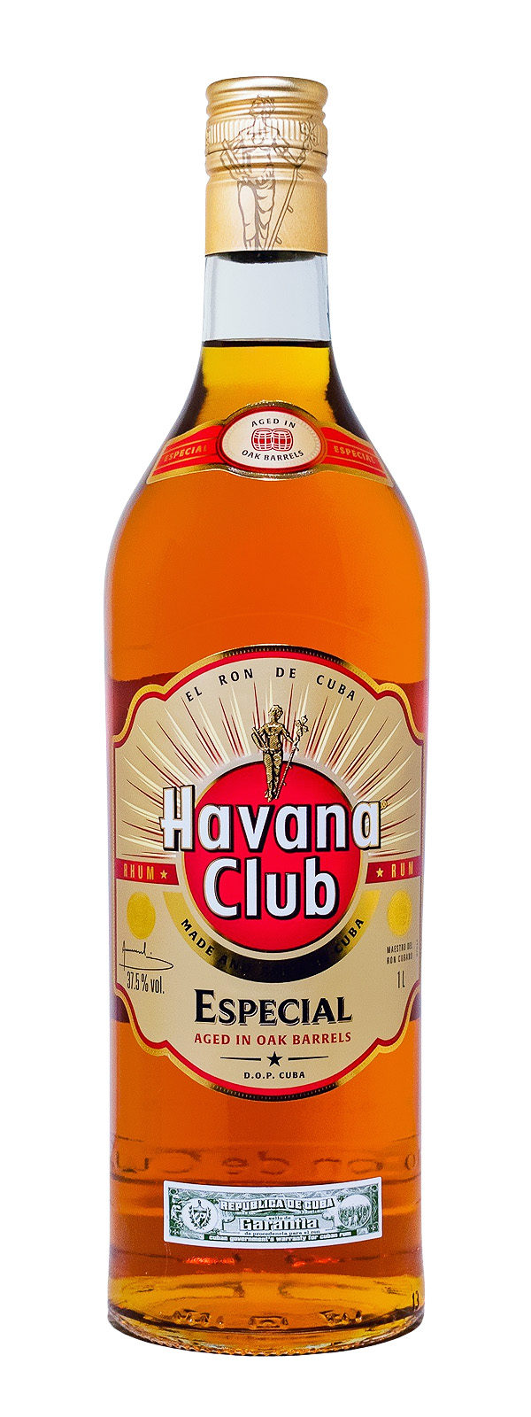 Havana Club Anejo Especial Rum - 1 Liter 37,5% vol