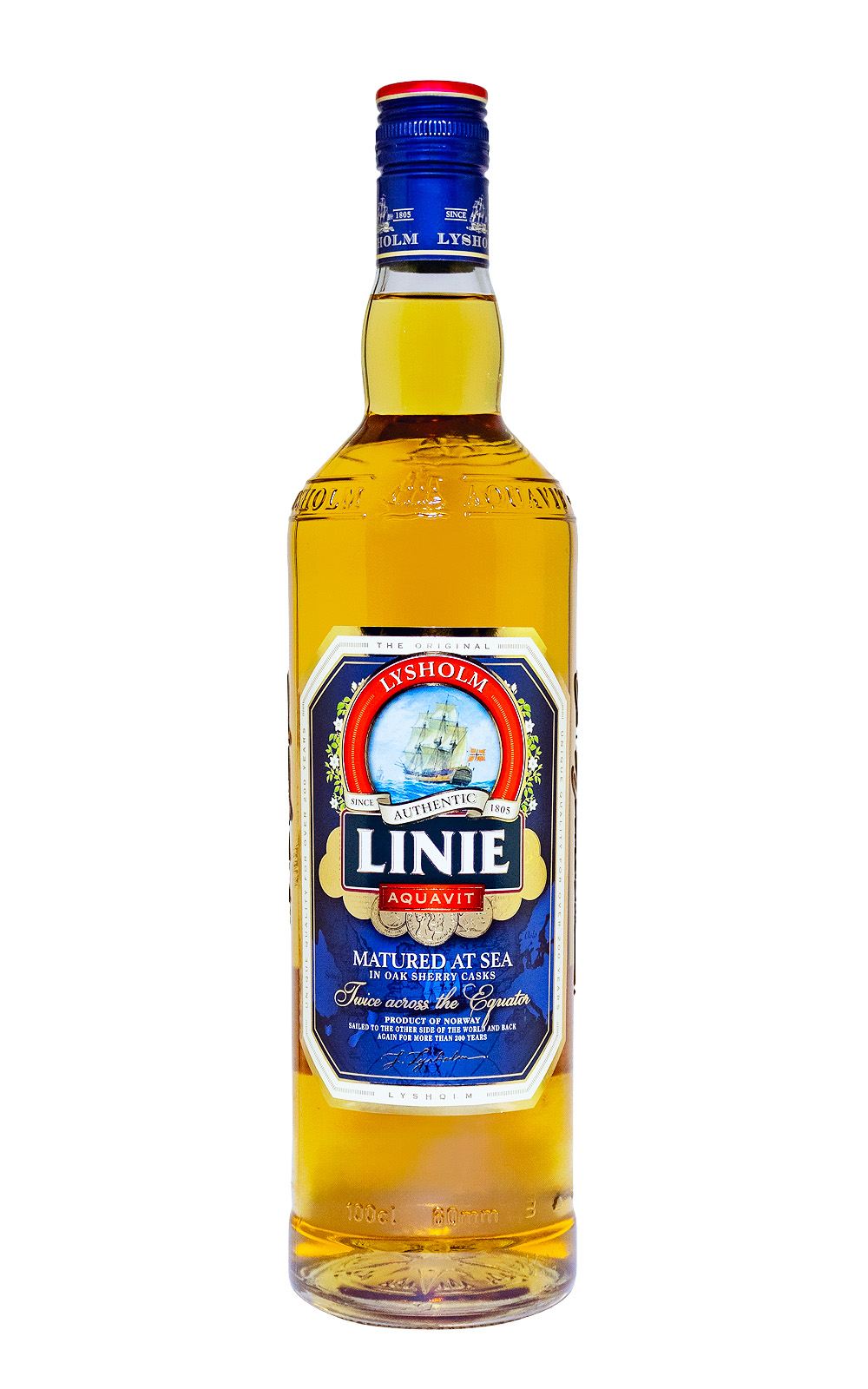 Linie Aquavit - 1 Liter 41,5% vol