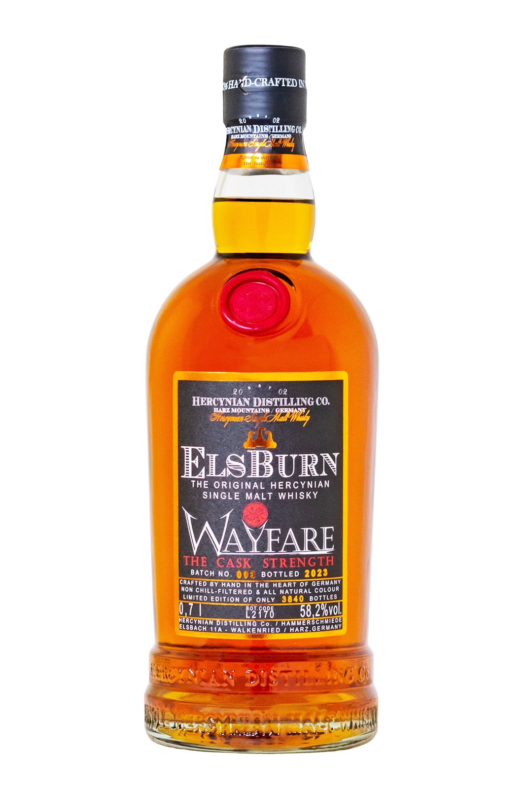 Elsburn The Wayfare Single Malt Whisky - 0,7L 58,2% vol