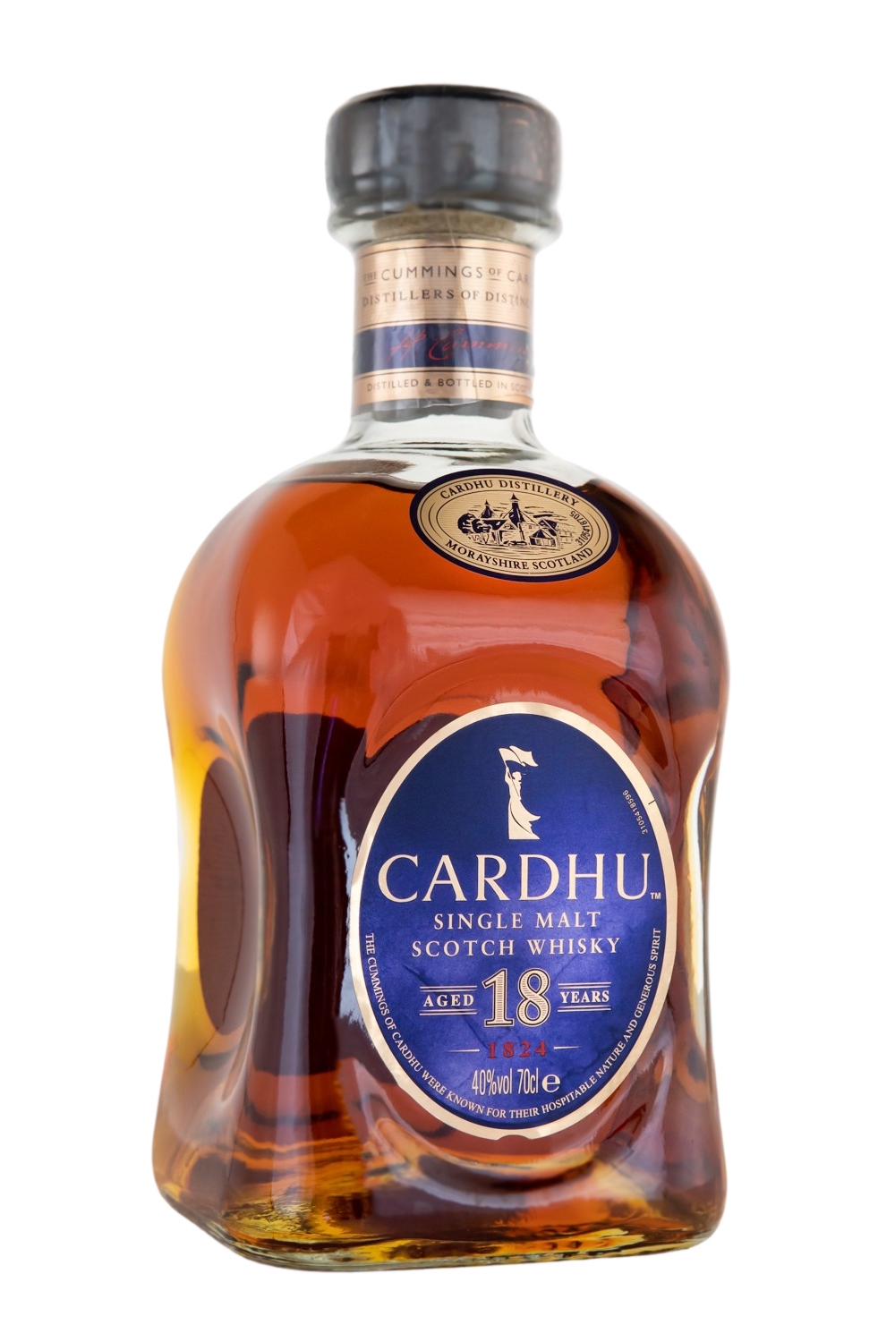 Cardhu 18 Jahre Single Malt Scotch Whisky - 0,7L 40% vol