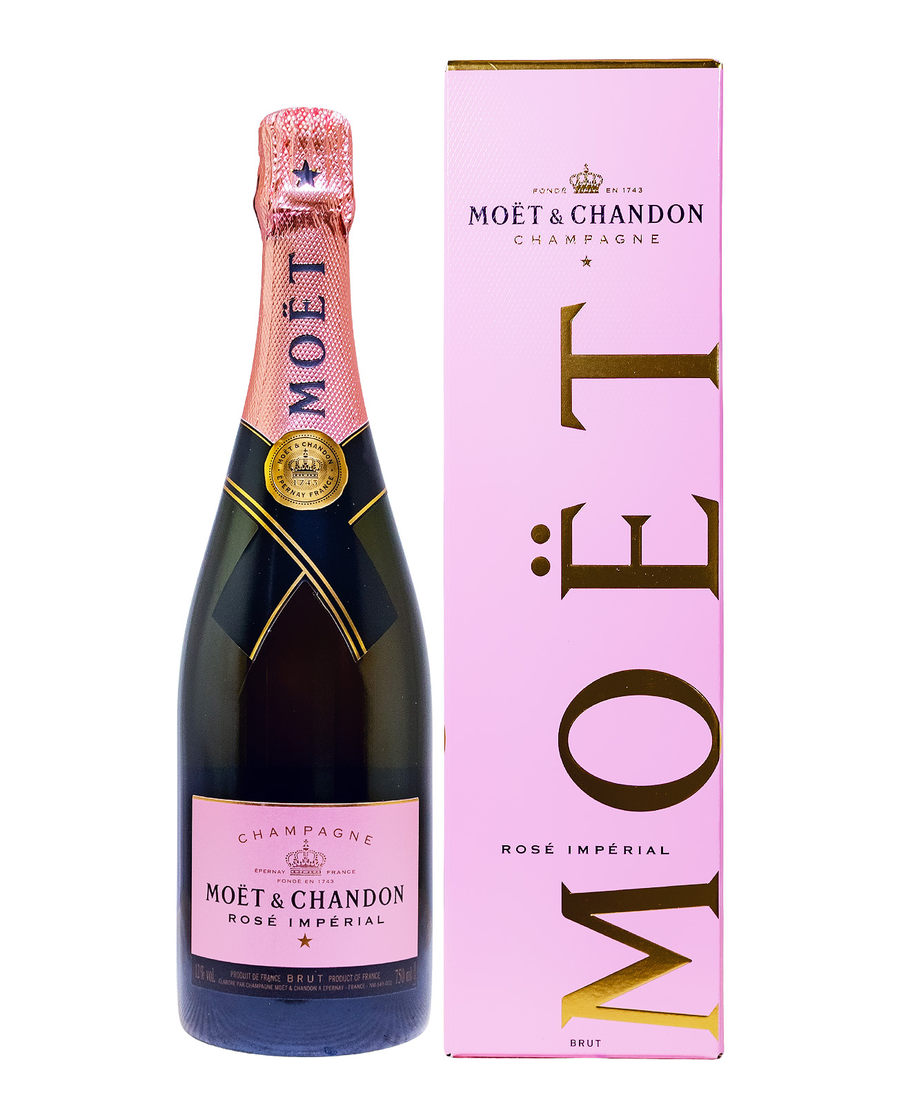 Moet et Chandon Rosé Brut Champagner - 0,75L 12% vol