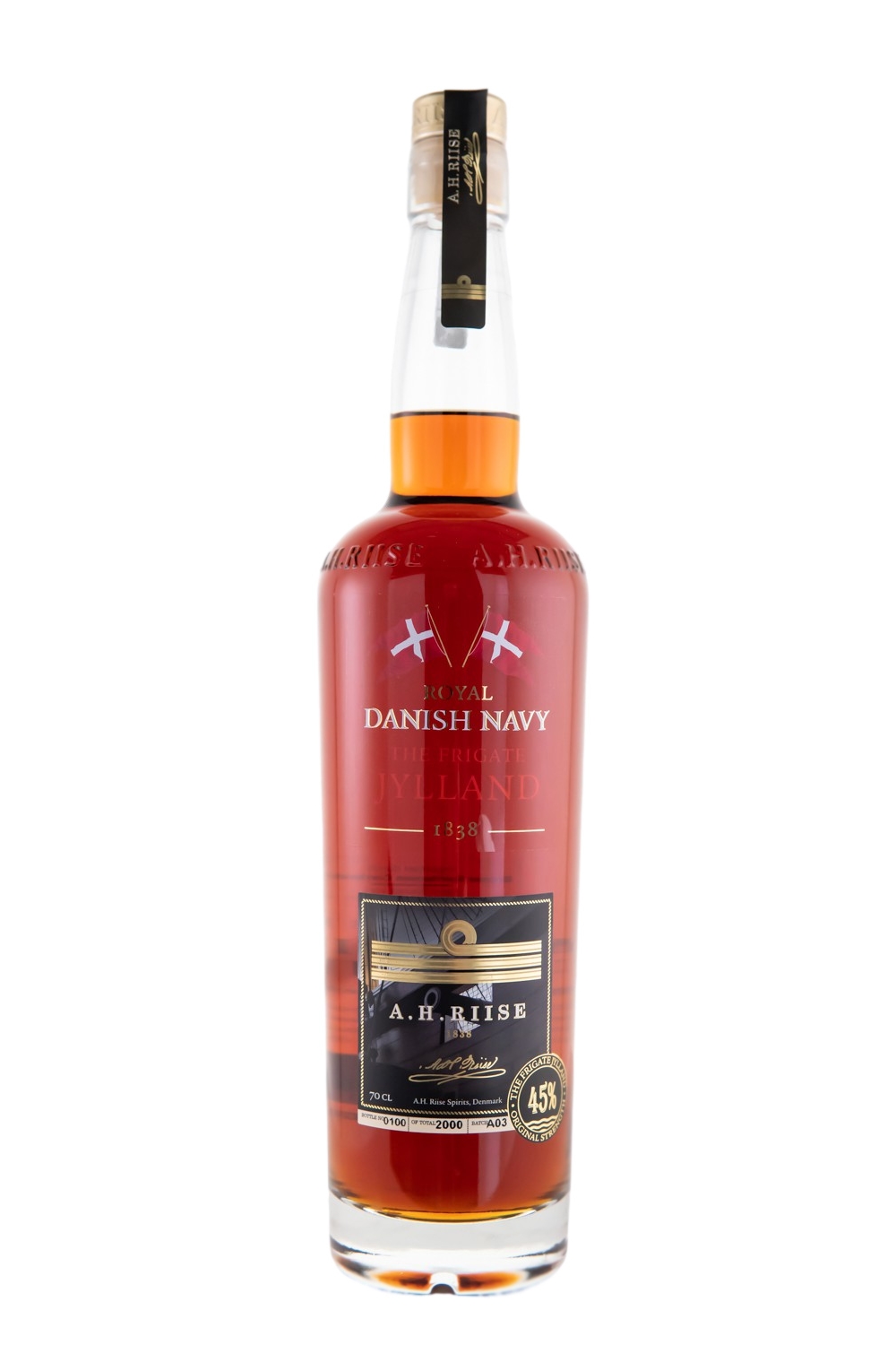 A.H. Riise Fregatten Jylland Spirituose auf Rum-Basis - 0,7L 45% vol
