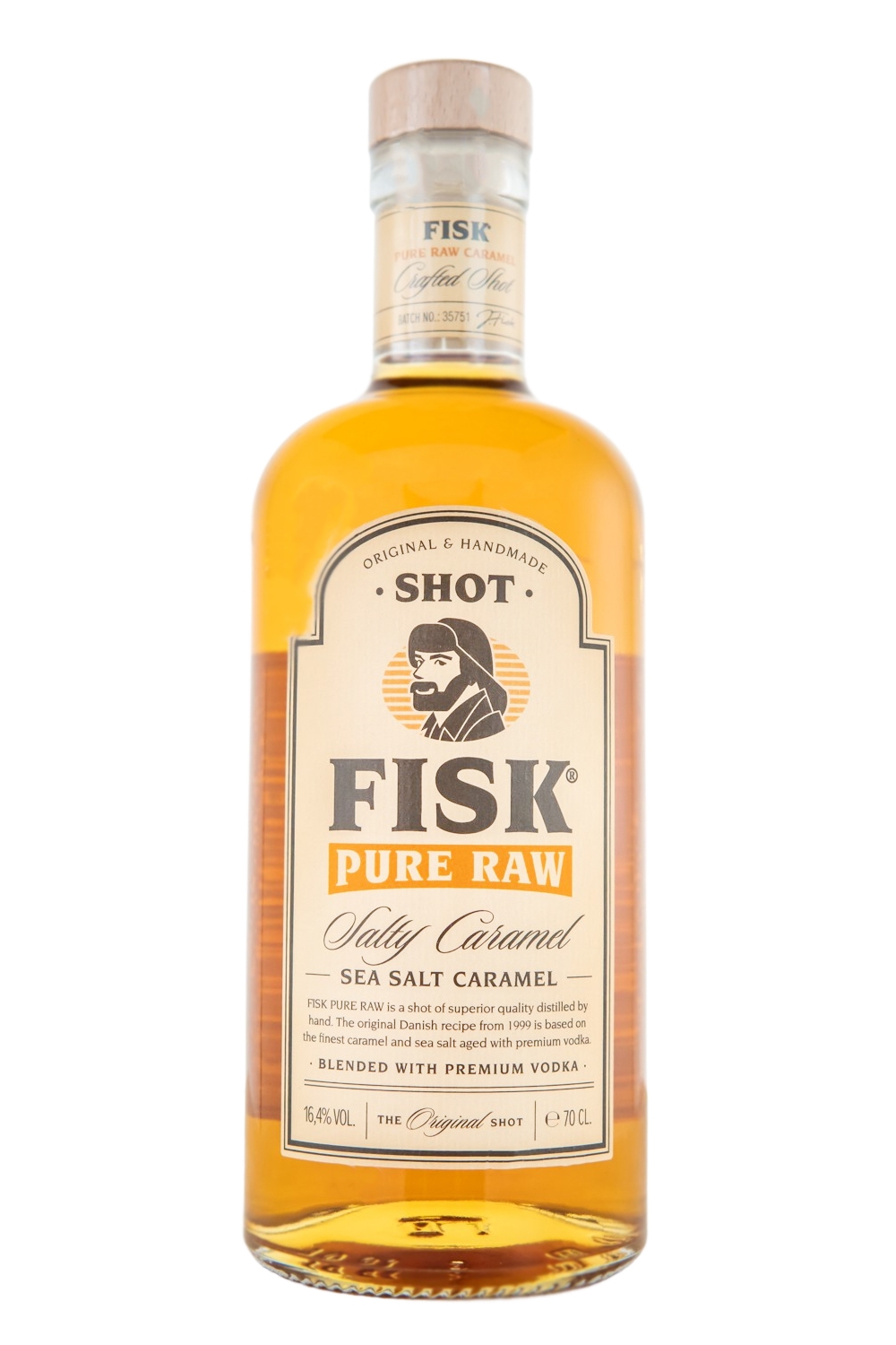 Fisk Pure Raw Salty Caramel Likör - 0,7L 16,4% vol
