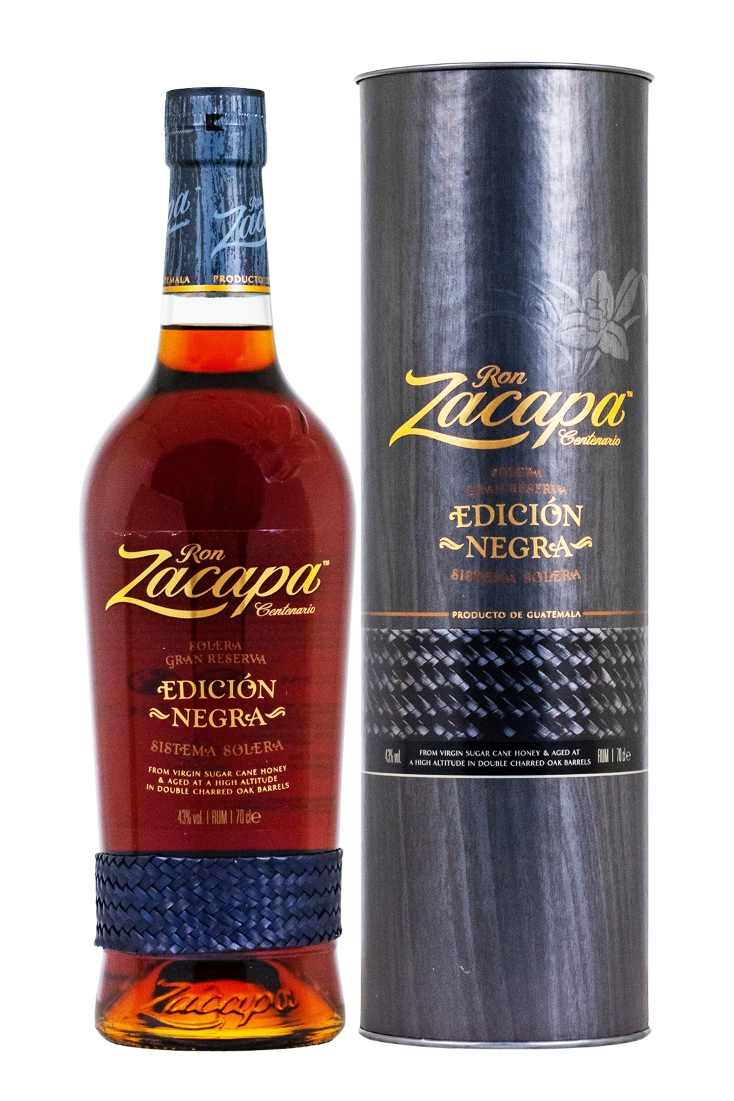 Ron Zacapa 23 Edicion Negra Sistema Solera Rum - 0,7L 43% vol