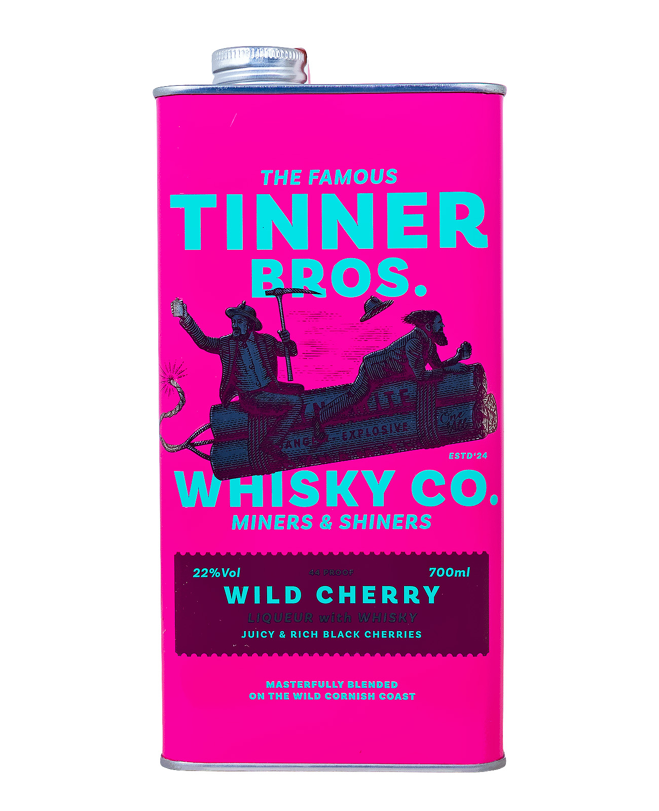 Tinner Bros Wild Cherry Whisky Liqueur - 0,7L 22% vol