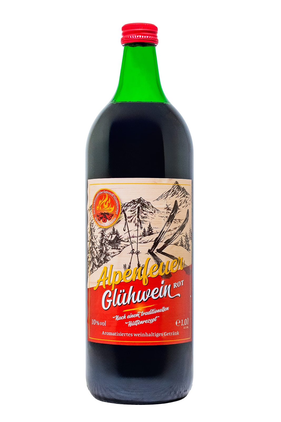 Prinz Glühwein rot - 1 Liter 10% vol Prinz Glühwein rot - 1 Liter 10% vol
