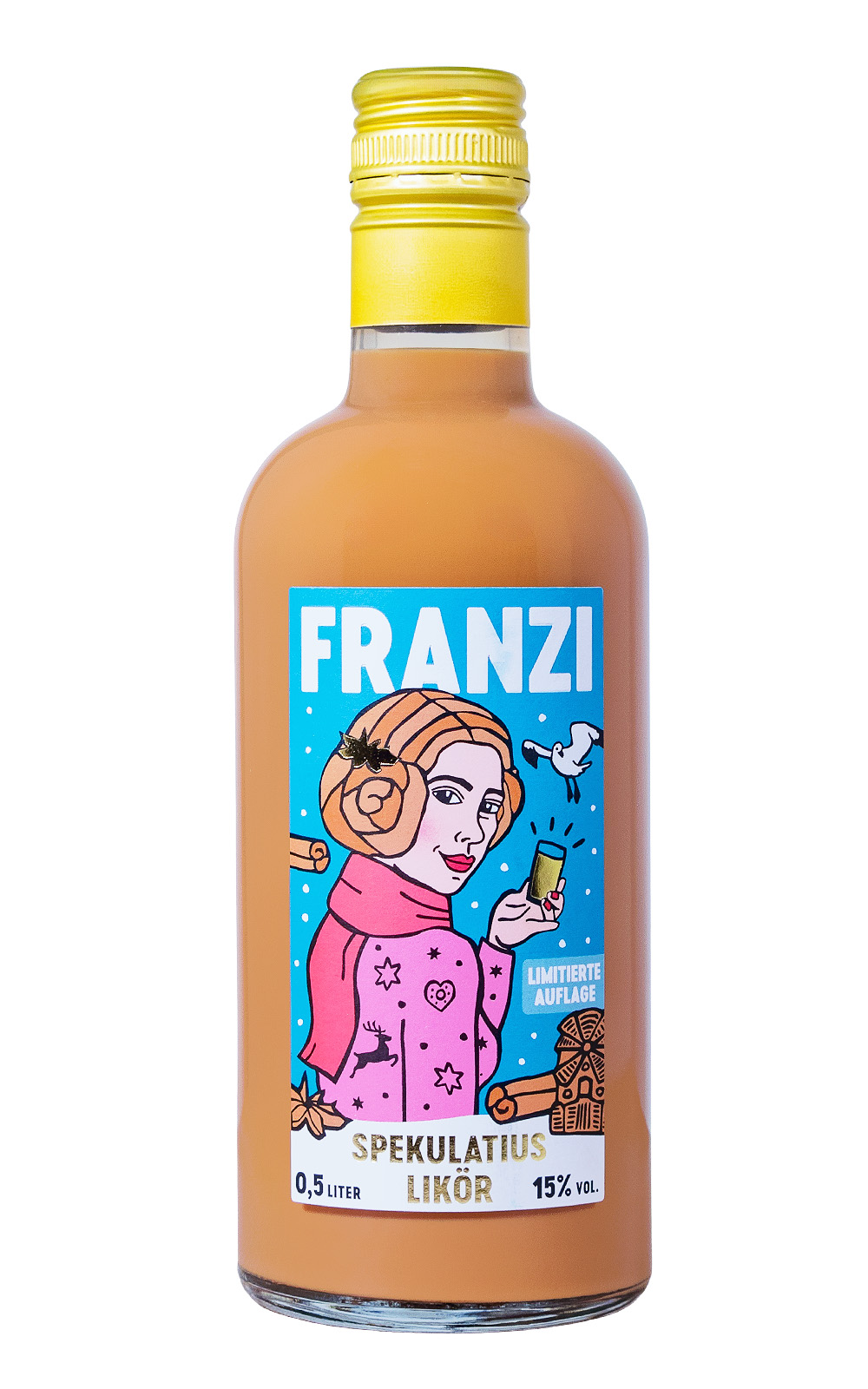 Franzi Spekulatius Likör - 0,5L 15% vol