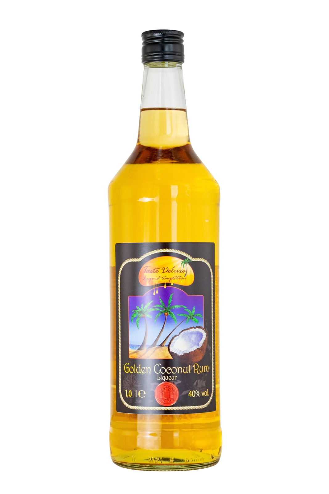 Taste Deluxe Golden Coconut Rum Liqueur - 1 Liter 40% vol