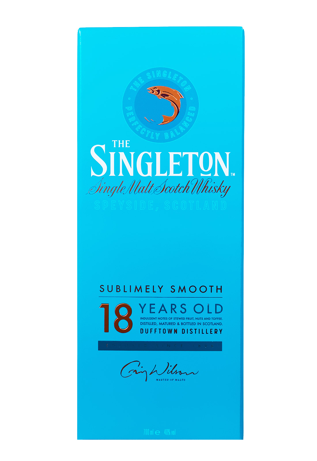 The Singleton of Dufftown 18 Jahre Single Malt Scotch Whisky - 0,7L 40% vol