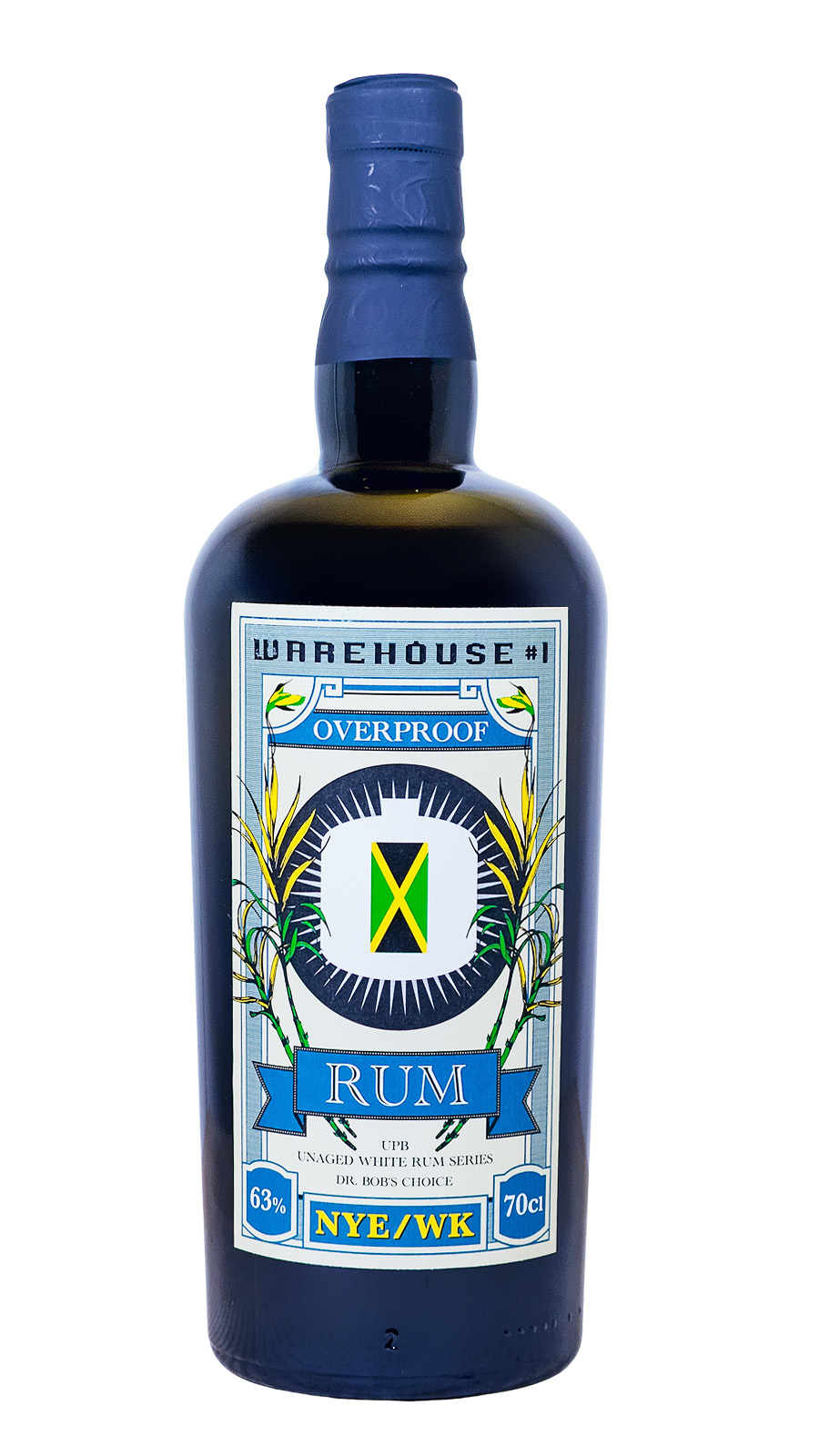 Warehouse No.1 NYE/WK White Overproof Rum - 0,7L 63% vol