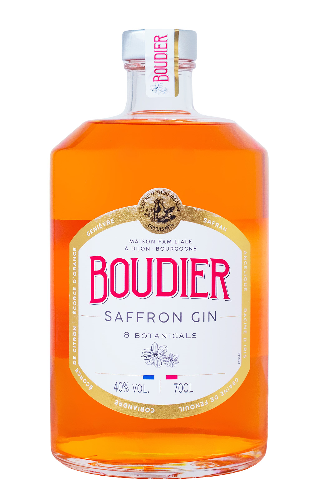 Boudier Saffron Gin - 0,7L 40% vol