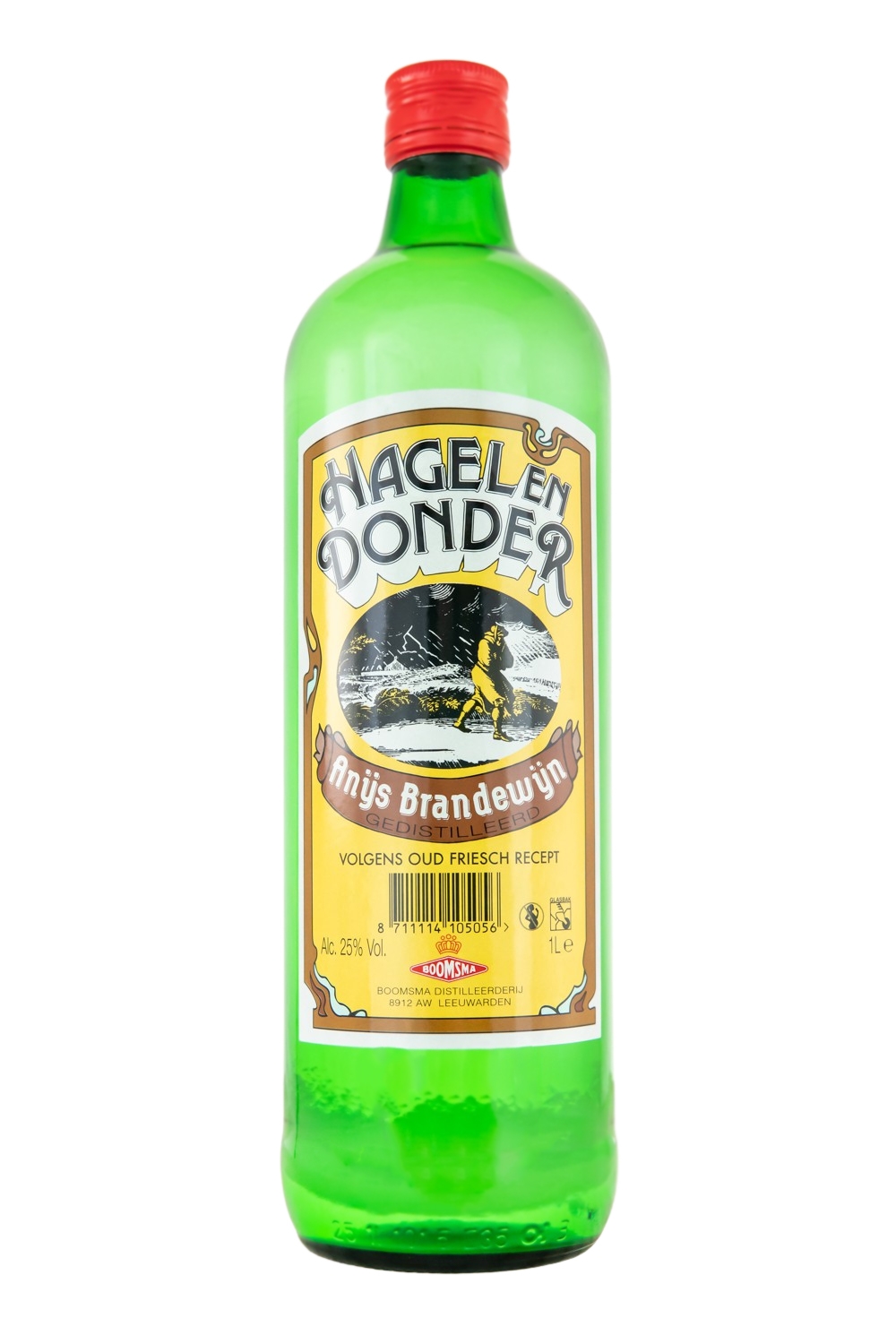 Boomsma Hagel en Donder Anijslikeur - 1 Liter 25% vol Boomsma Hagel en Donder Anijslikeur - 1 Liter 25% vol