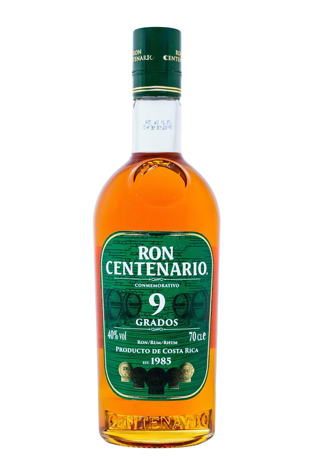 Ron Centenario 9 Jahre Conmemorativo Premium Rum - 0,7L 40% vol Ron Centenario 9 Jahre Conmemorativo Premium Rum - 0,7L 40% vol