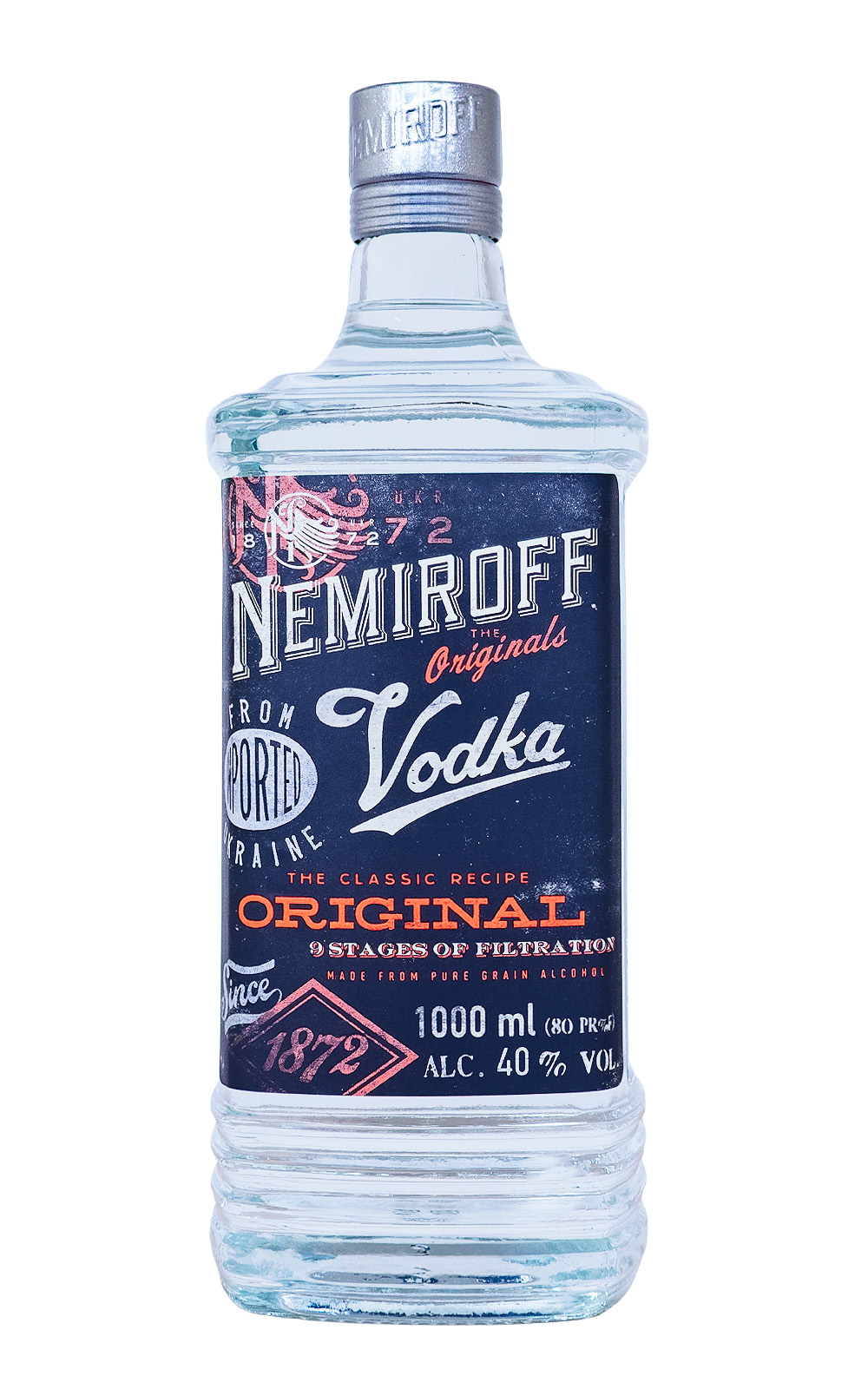 Nemiroff Original Vodka - 1 Liter 40% vol