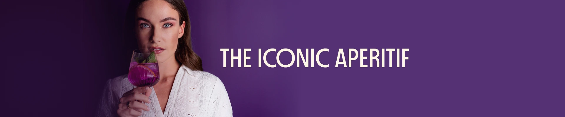 Violet Aperitif Banner