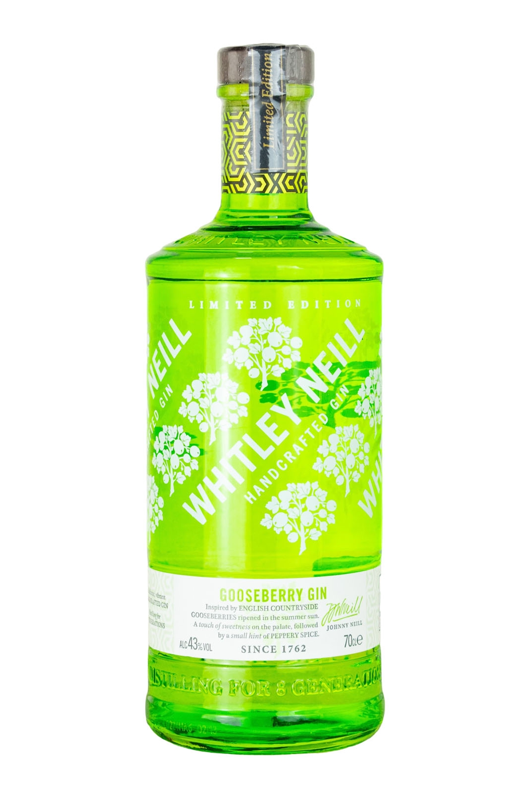 Whitley Neill Gooseberry Handcrafted Dry Gin - 0,7L 43% vol Whitley Neill Gooseberry Handcrafted Dry Gin - 0,7L 43% vol