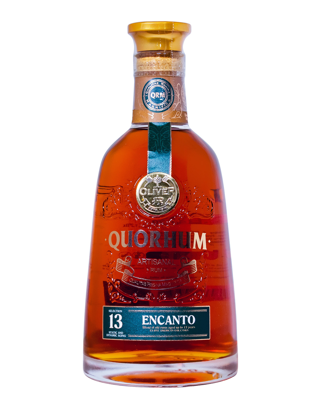 Ron Quorhum Encanto 13 Anos Solera Rum - 0,7L 40% vol