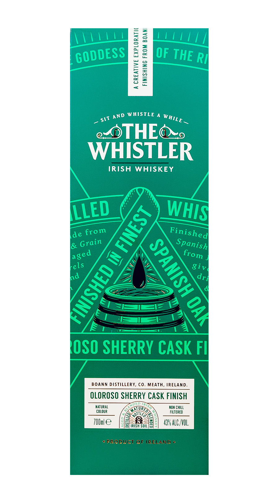 The Whistler Oloroso Cask Finish - 0,7L 43% vol