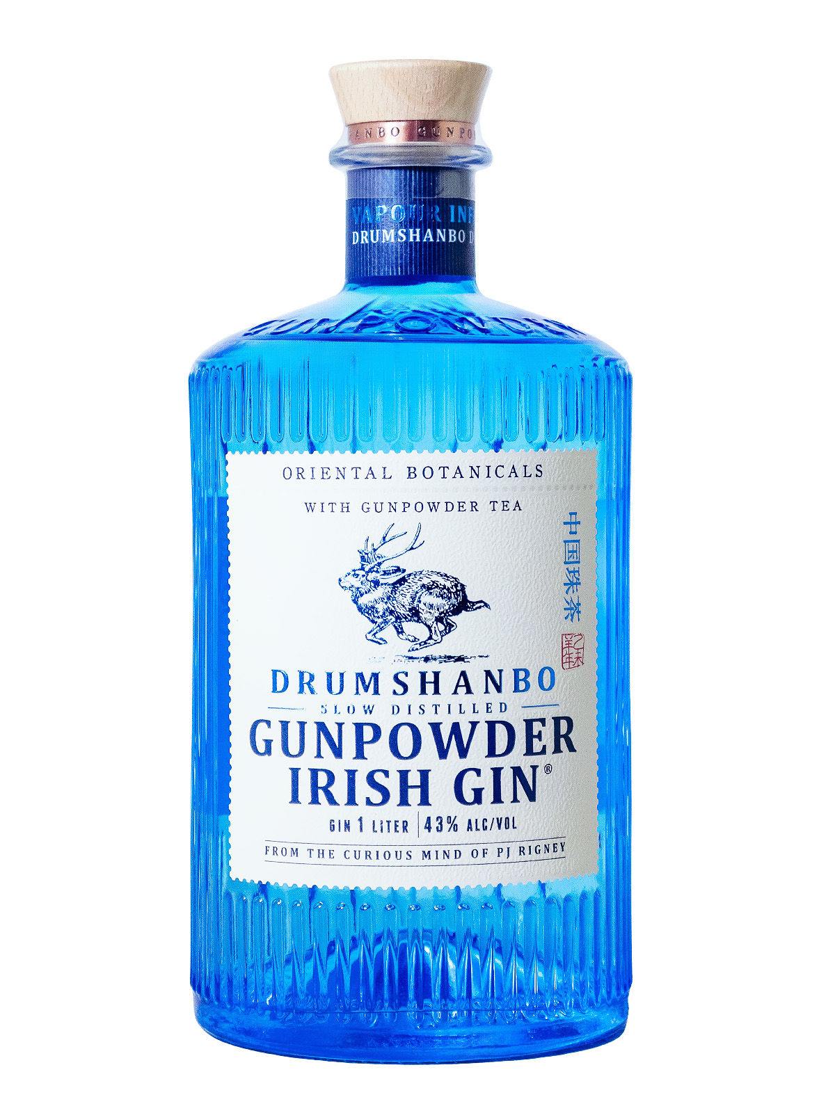 Drumshanbo Gunpowder Irish Gin - 1 Liter 43% vol