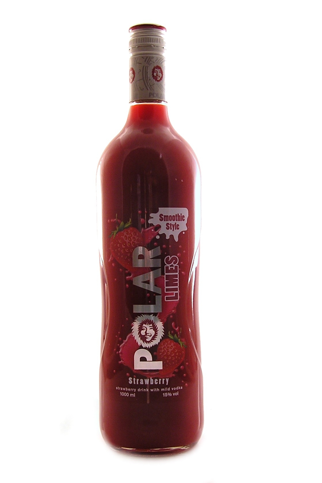 Polar Limes Strawberry - 1 Liter 15% vol Polar Limes Strawberry - 1 Liter 15% vol