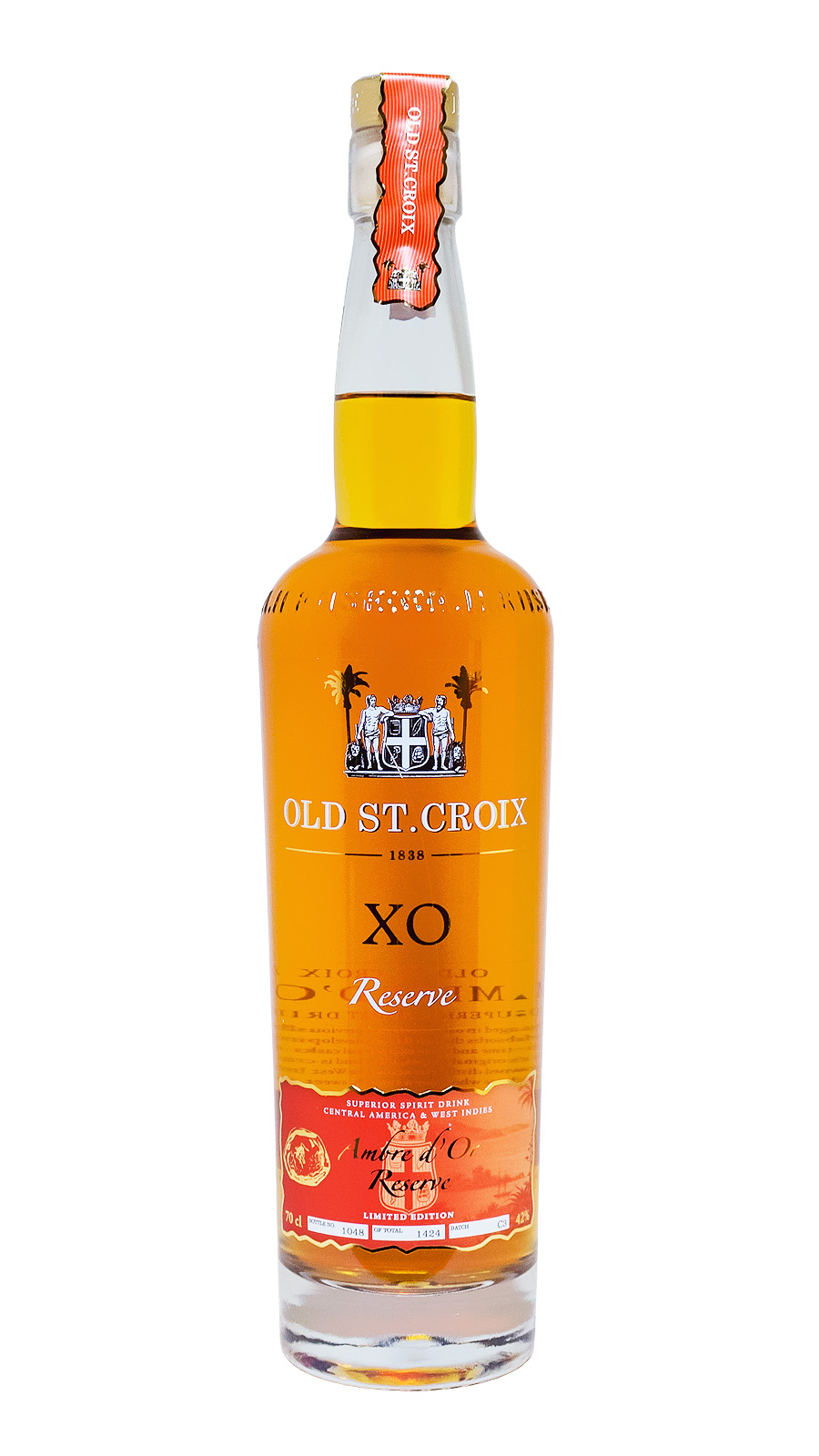 Old St. Croix XO Reserve Ambre d'Or - 0,7L 42% vol