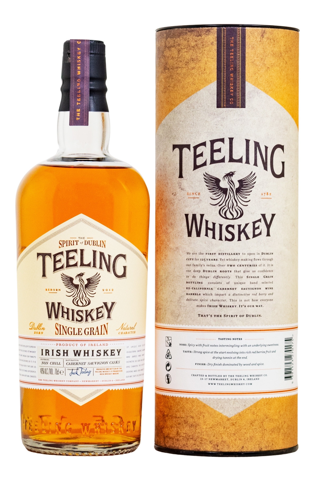 Teeling Single Grain Wine Casks Irish Whiskey - 0,7L 46% vol