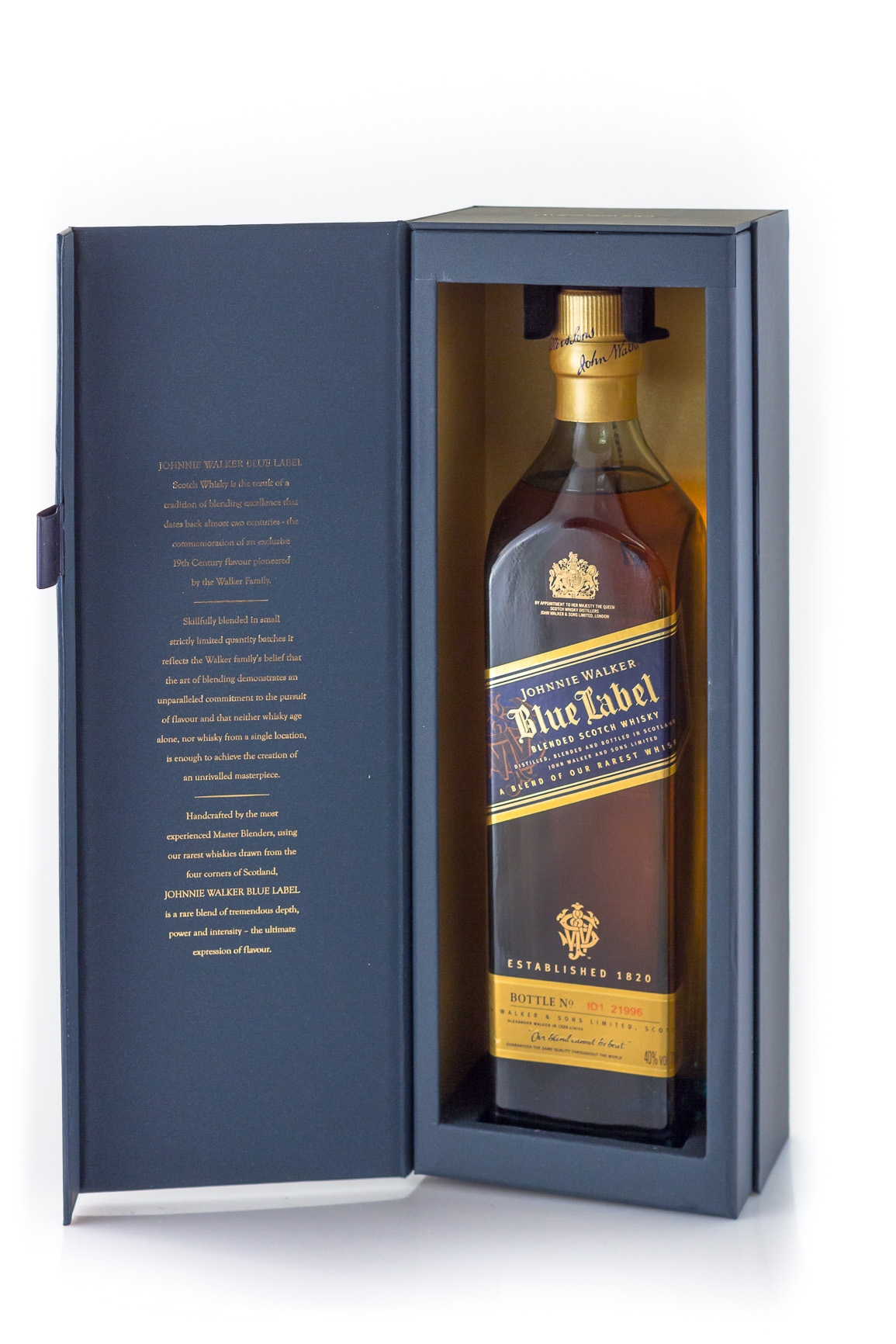 Johnnie Walker Blue Label Scotch Whisky - 0,7L 40% vol