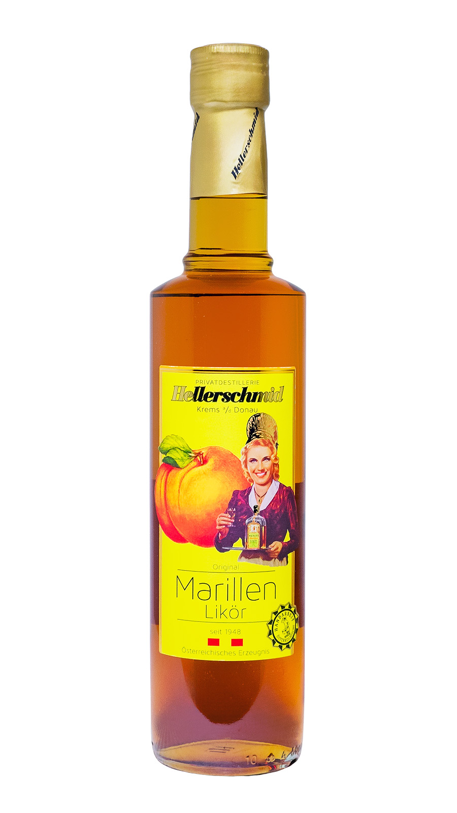 Hellerschmid Marillenlikör - 0,5L 25% vol