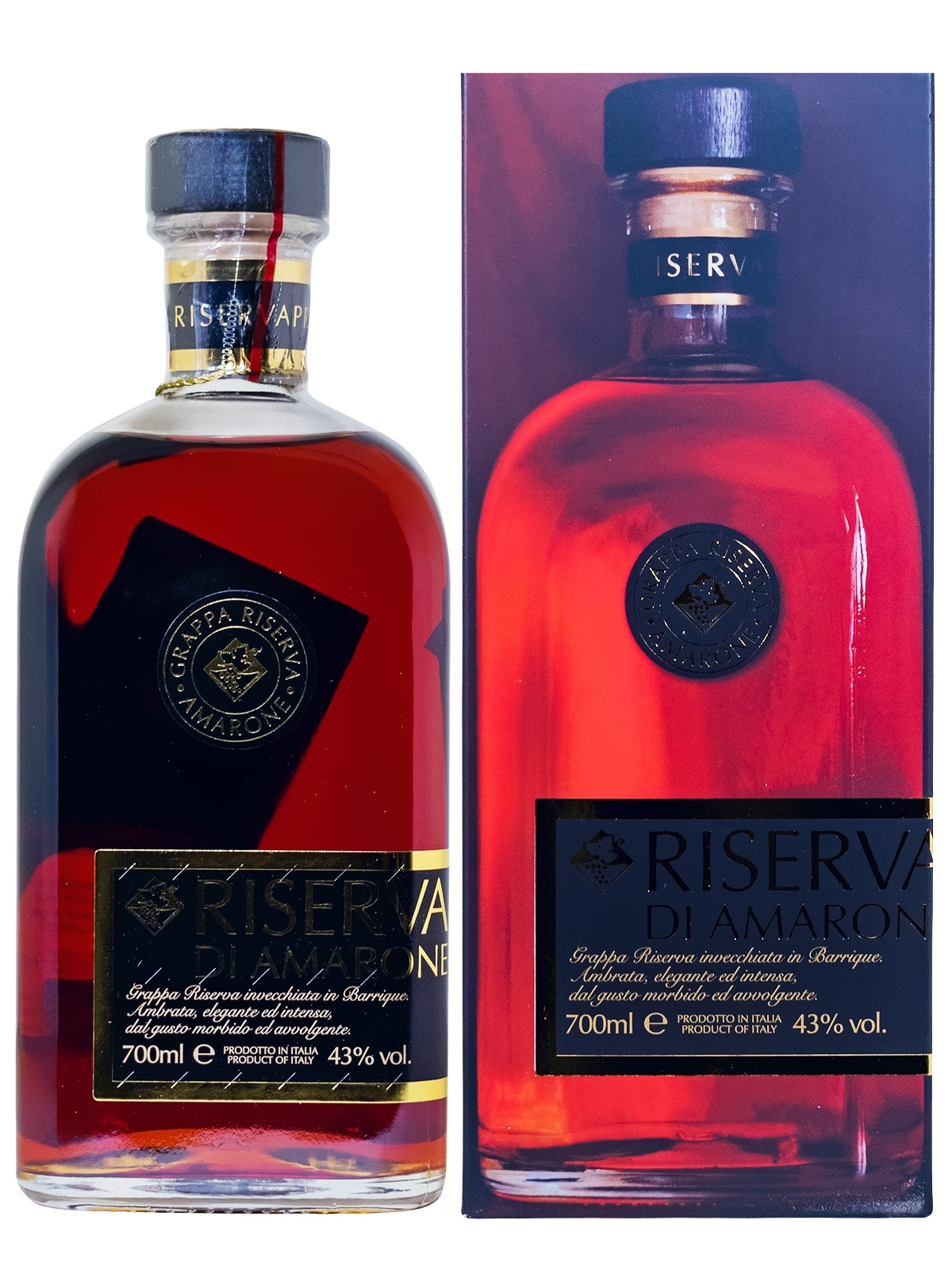 Bottega Riserva Privata Grappa Barricata - 0,7L 43% vol Bottega Riserva Privata Grappa Barricata - 0,7L 43% vol