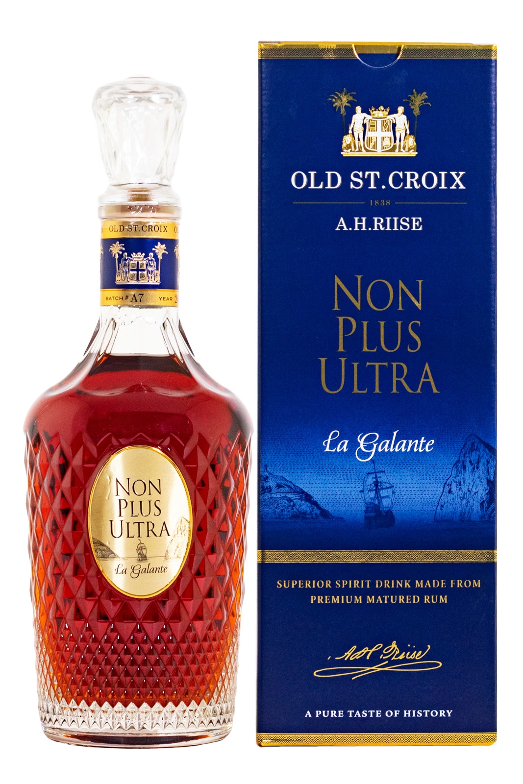 A.H. Riise Non Plus Ultra La Galante - 0,7L 43,4% vol A.H. Riise Non Plus Ultra La Galante - 0,7L 43,4% vol