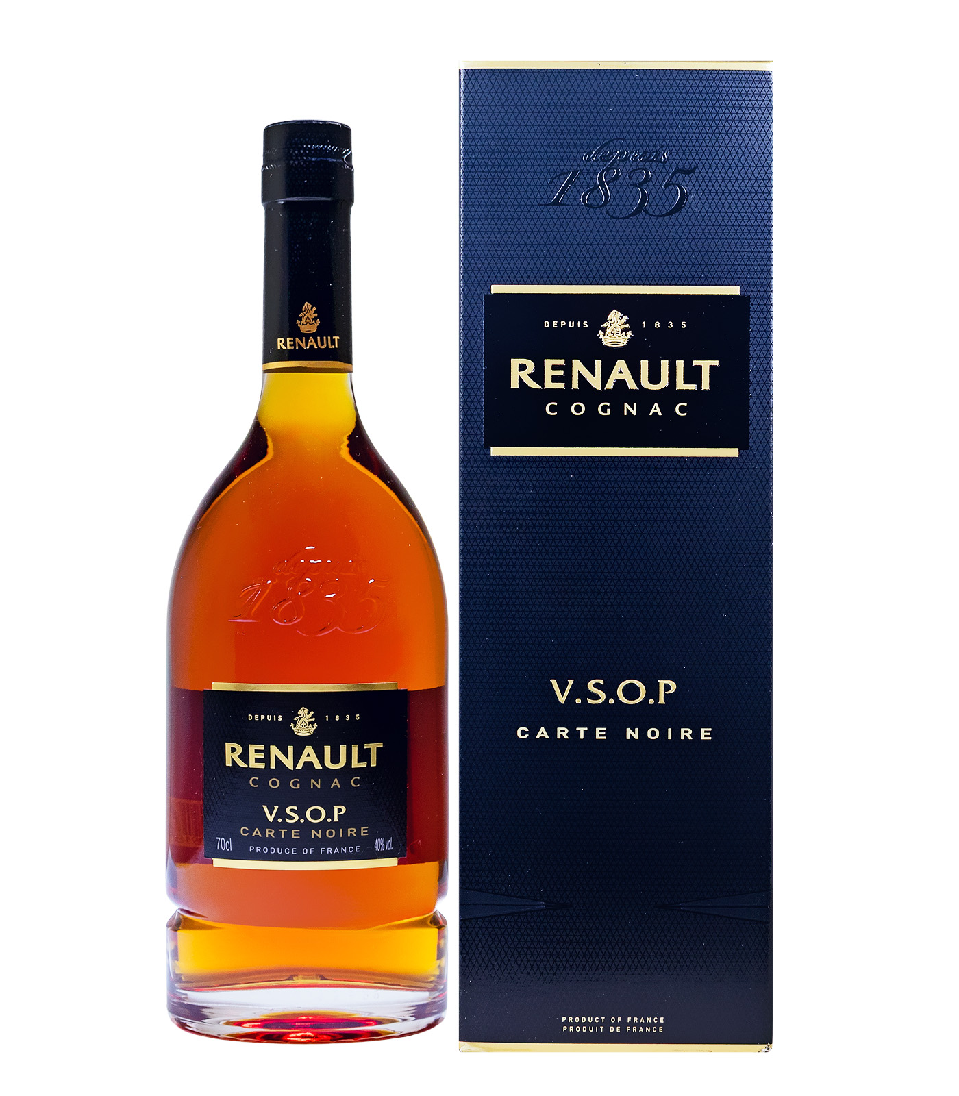 Renault Carte Noire Cognac VSOP - 0,7L 40% vol